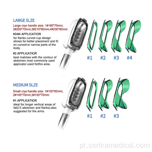 Máquina de emagrecimento de crioterapia de vácuo